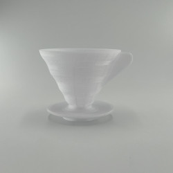 HARIO V60 Kaffee Dripper 02, 3D Gedruckt & HARIO Filter Papier 01 (100st)